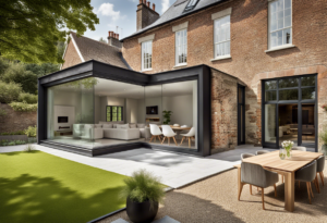 Architecte travaillant sur une rénovation de maison