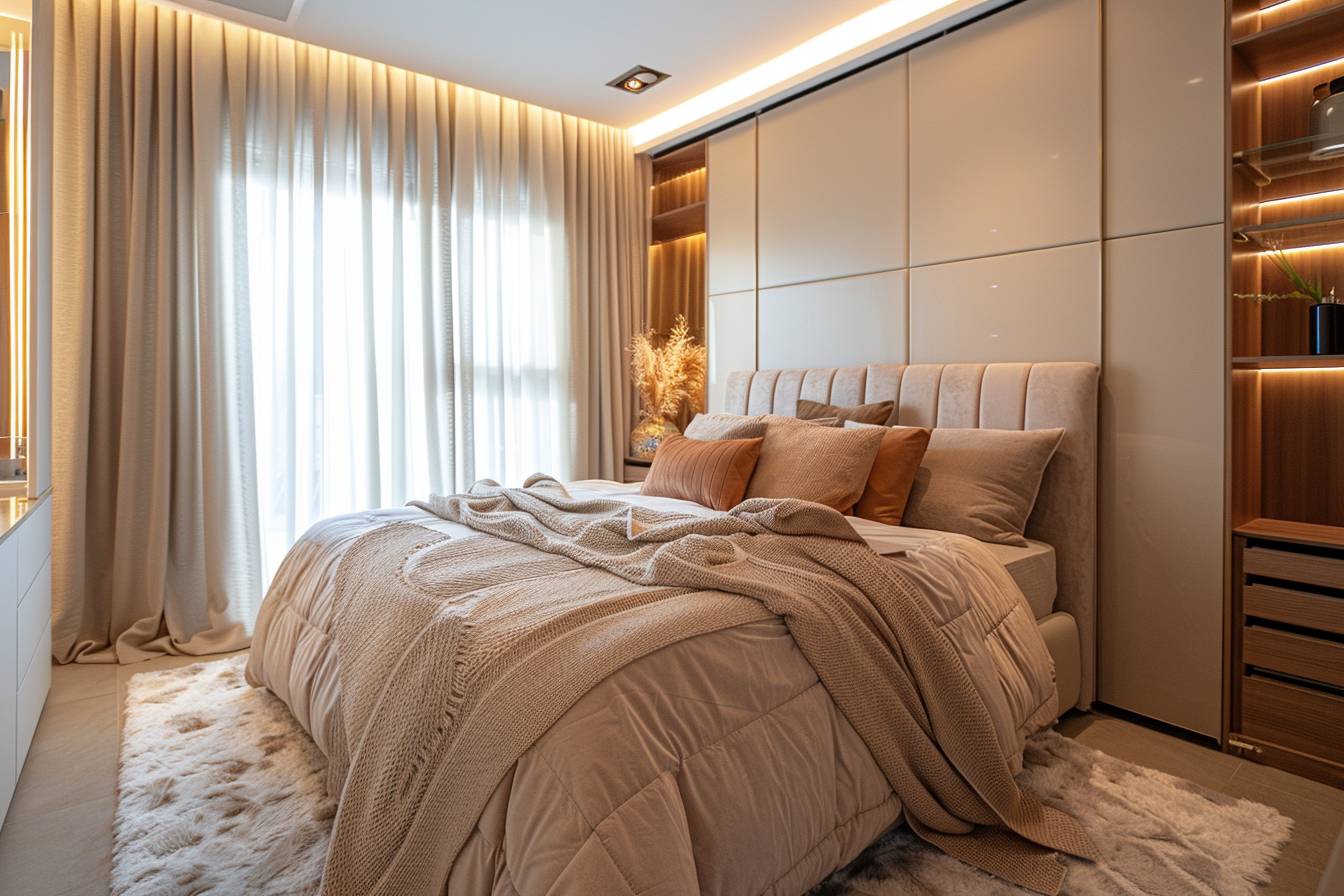 Suite parentale avec dressing et salle de bain
Chambre parentale avec dressing et salle de bain