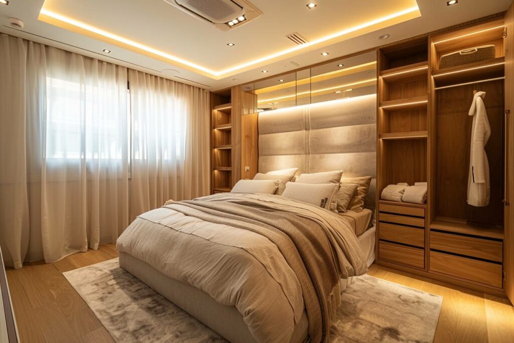 Suite parentale avec dressing et salle de bain