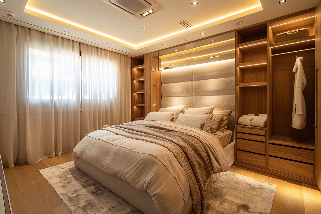 Suite parentale avec dressing et salle de bain