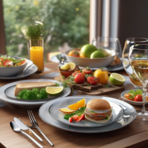 Table haute pour repas informels et conviviaux