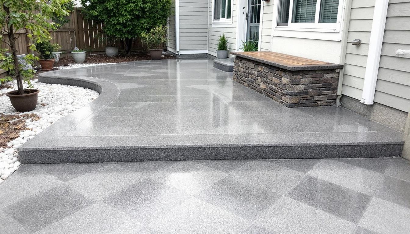 Chape béton extérieur : avantages et étapes de réalisation essentielles