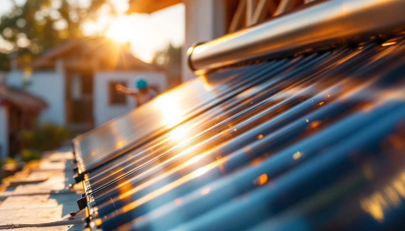 Chauffage solaire : économisez jusqu'à 70% sur vos factures !