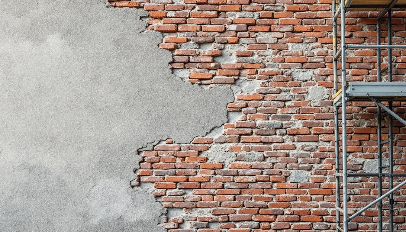 Conseils murs qui s'effritent : solutions pratiques à découvrir