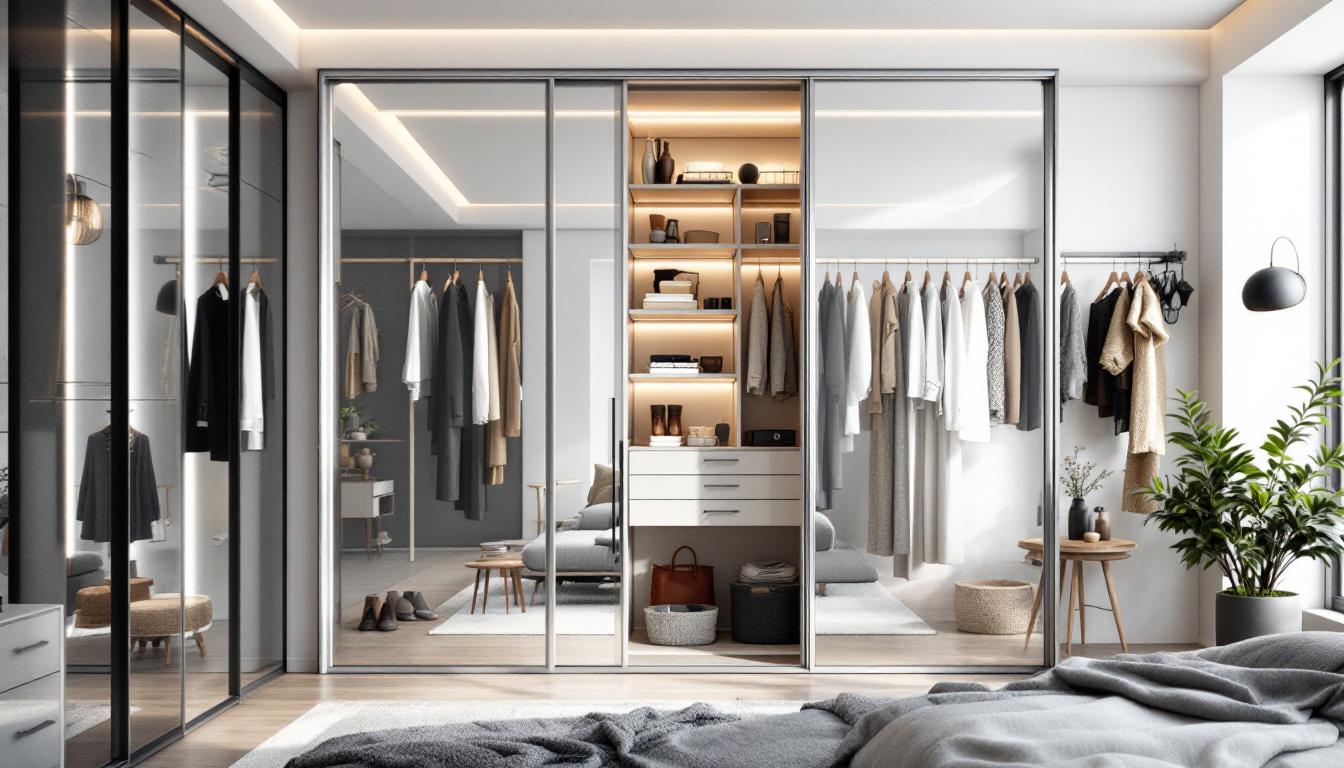 Deco porte placard coulissante : transformez votre intérieur facilement