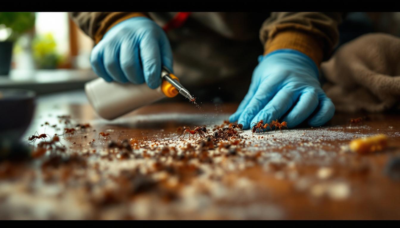 Entreprise de désinsectisation fourmis : solutions efficaces à découvrir