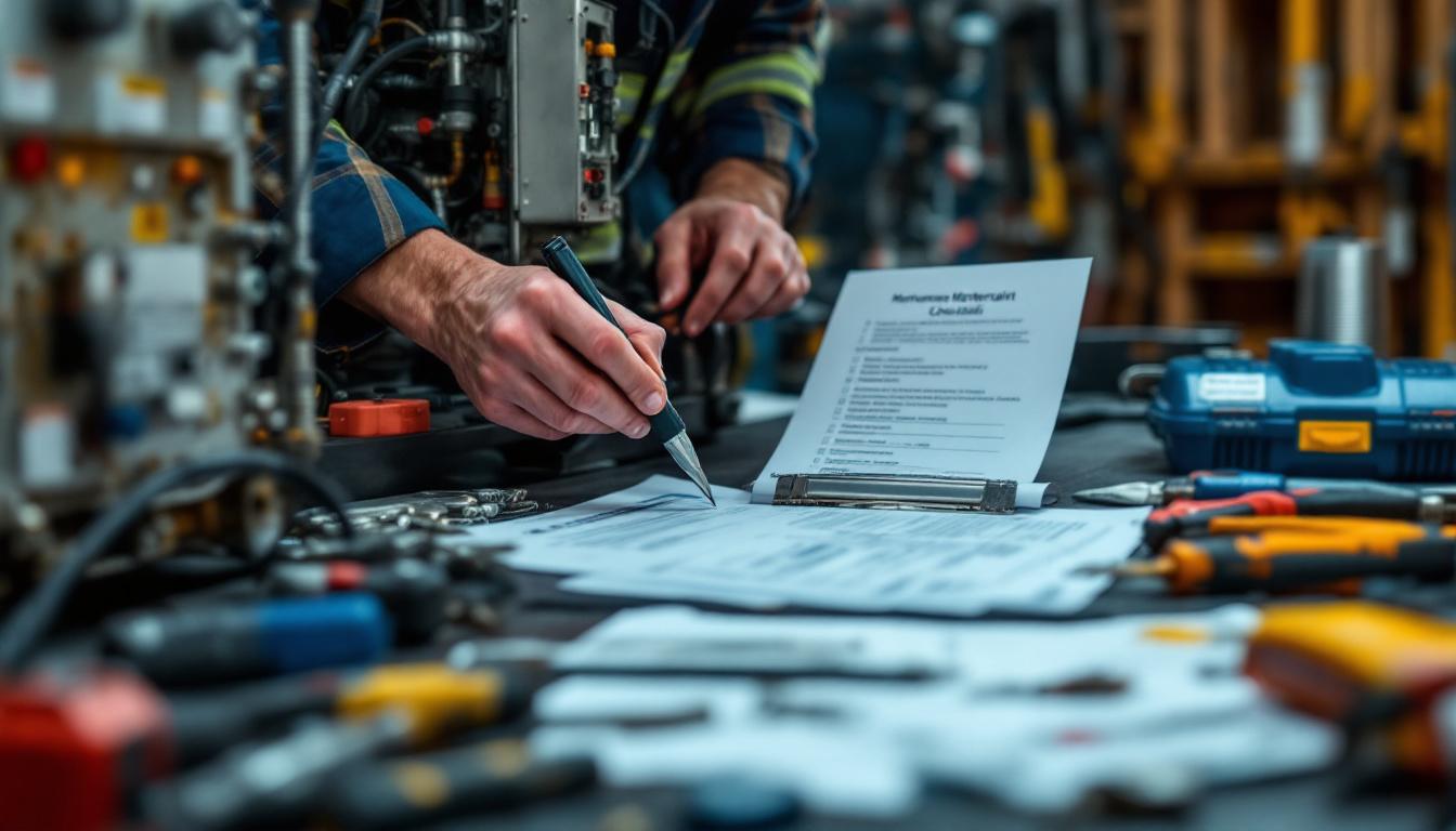 Fiche de maintenance groupe électrogène : vérifiez votre équipement efficacement