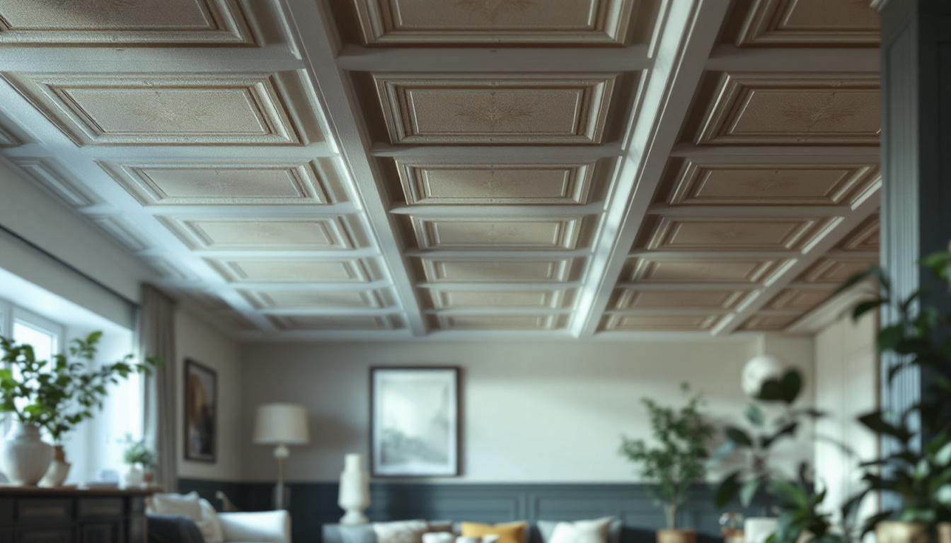 Lambris PVC plafond anti feu : sécurité et style pour vos rénovations