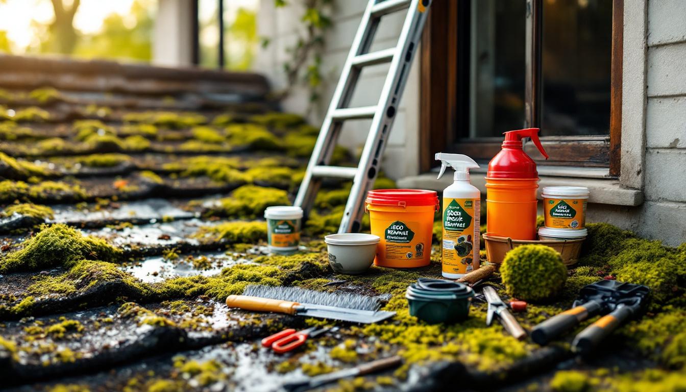 Meilleur demoussage toiture : produits efficaces et conseils pratiques