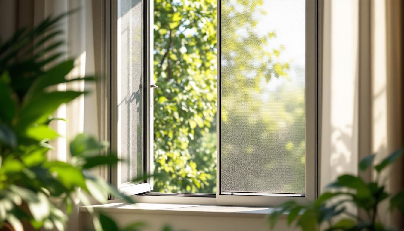 Moustiquaire fenêtre aluminium : esthétique et protection contre les insectes