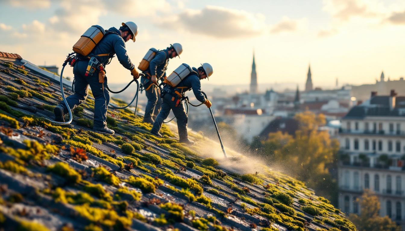 Nettoyage toiture Lyon : services professionnels et devis gratuit