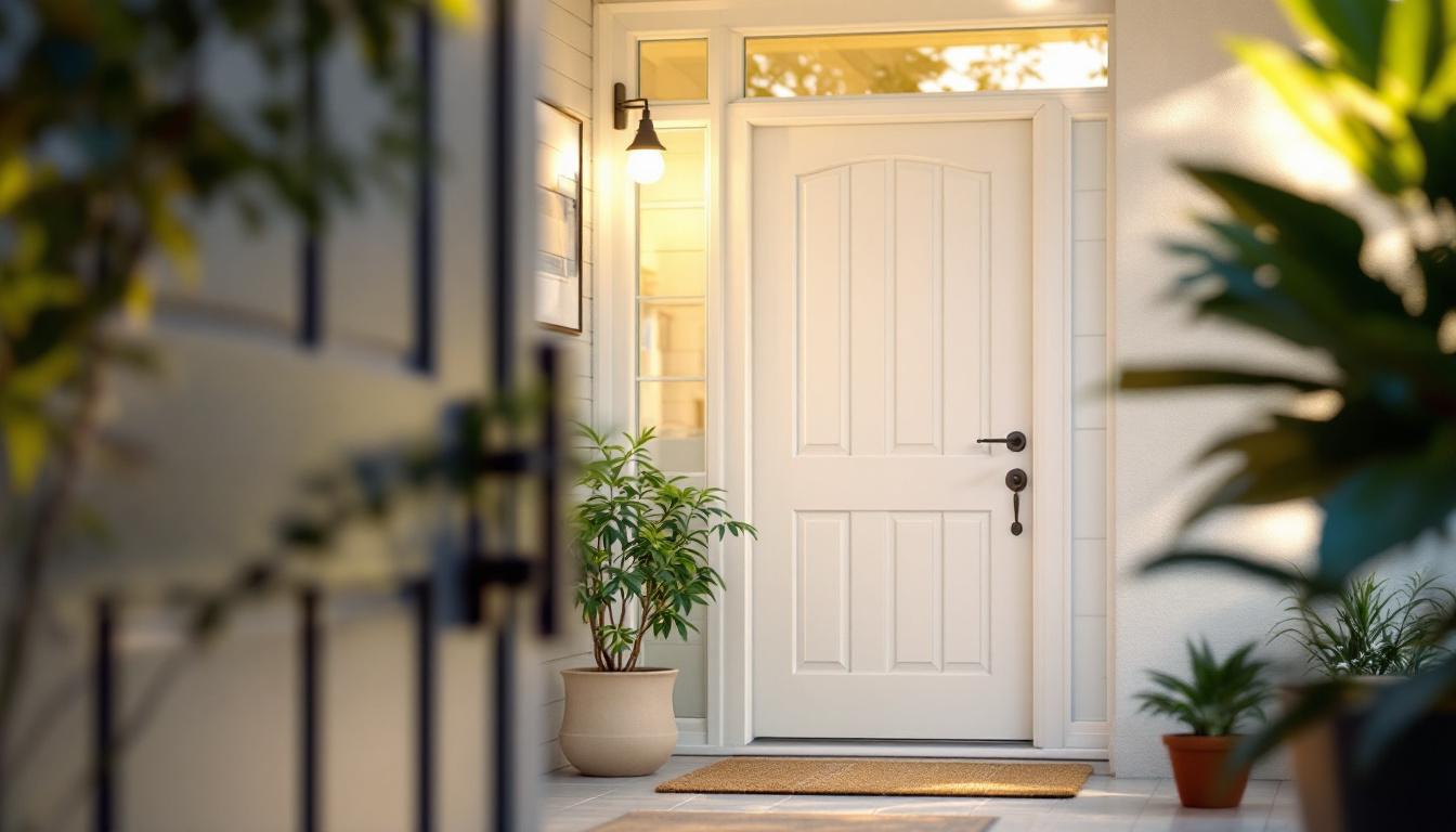 Porte d’entrée pas chère : design, sécurité et économies garanties