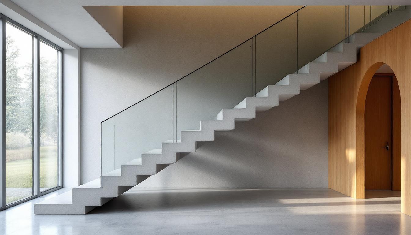 Prix escalier suspendu béton : découvrez les options et tarifs