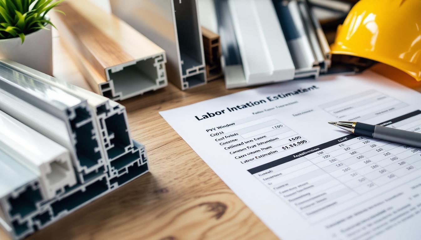 Prix main d'œuvre pose fenêtre PVC : estimer vos coûts facilement