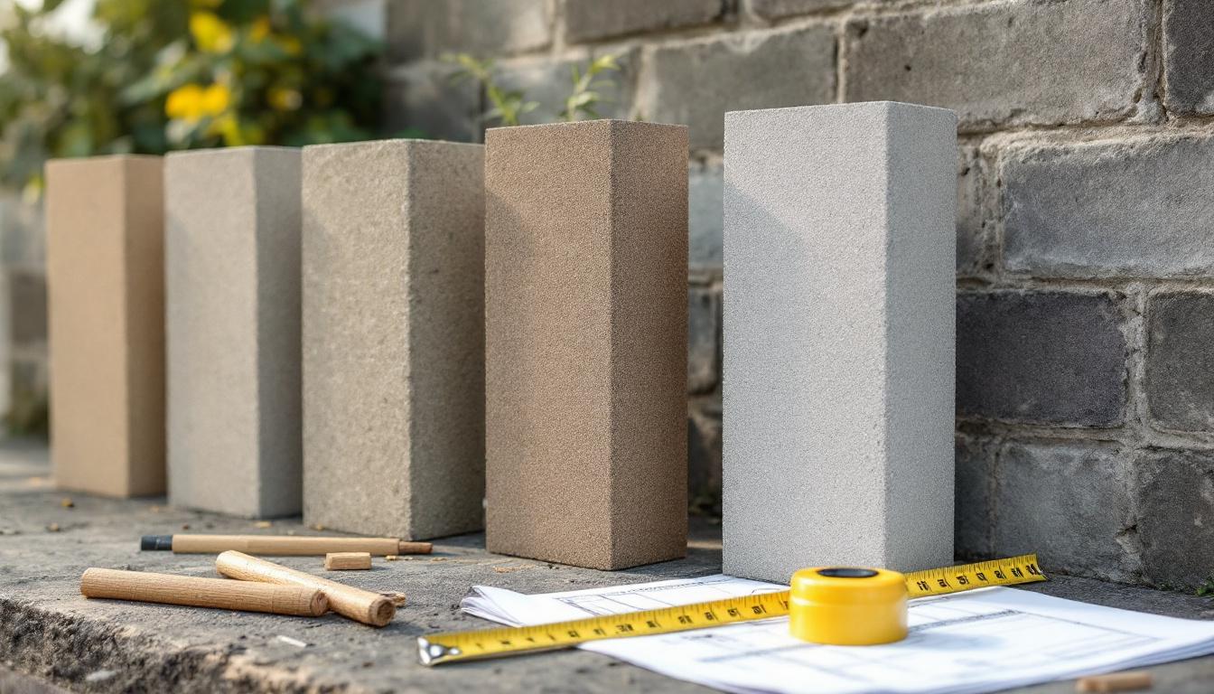 Prix mur parpaing banché au m2 : comparez les coûts et options