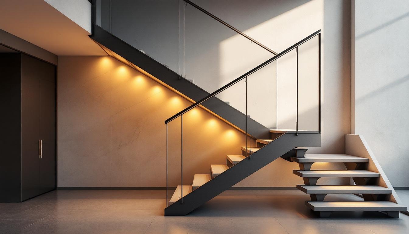 Rampe escalier acier : design, sécurité et personnalisation à découvrir