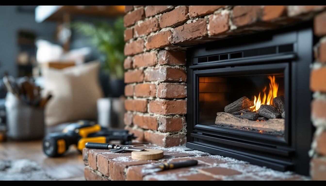 Rénovation cheminée en brique : astuces pour allier style et confort