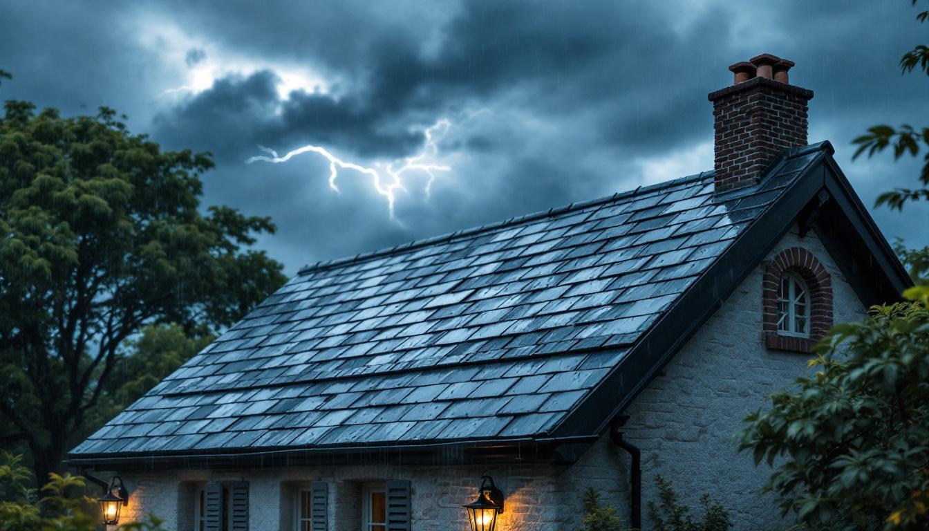 Résistance au vent toiture ardoise : sécurisez votre maison face aux tempêtes