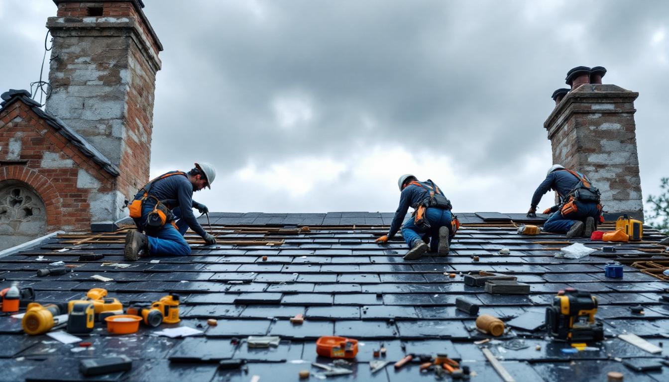 Résistance au vent toiture ardoise : sécurisez votre maison face aux tempêtes