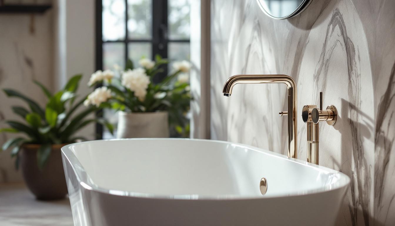 Robinetterie de baignoire : styles et conseils pour votre salle de bains
