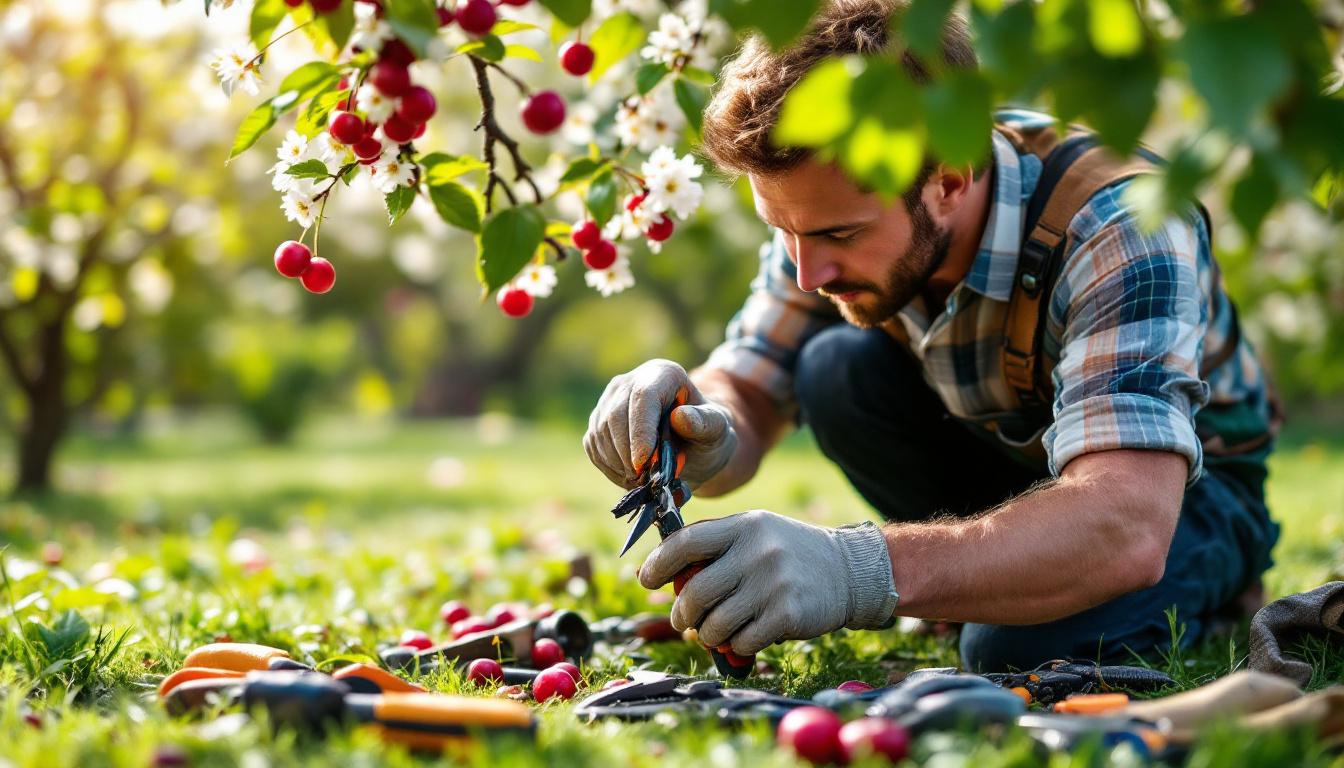 Taille cerisier quand : conseils pour une production optimale