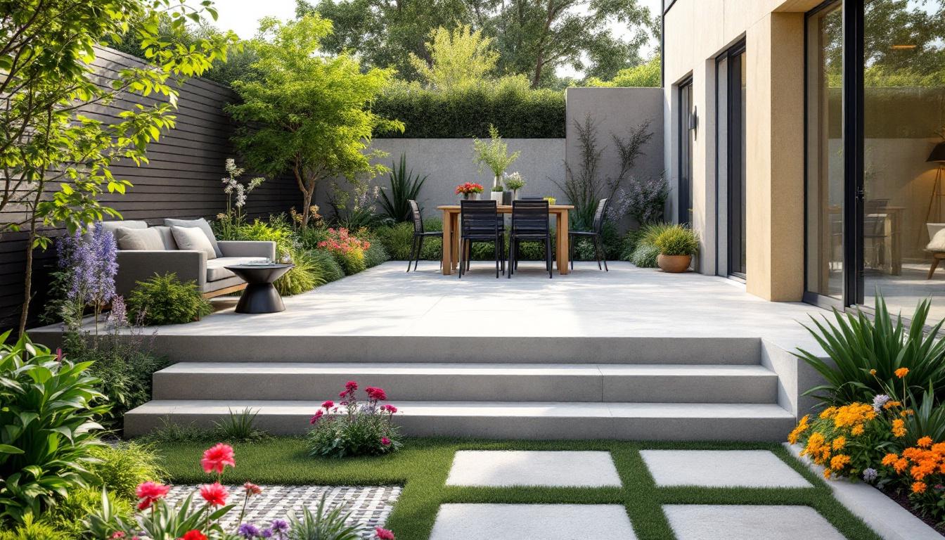 Terrasse béton lavé : embellissez vos extérieurs avec style
