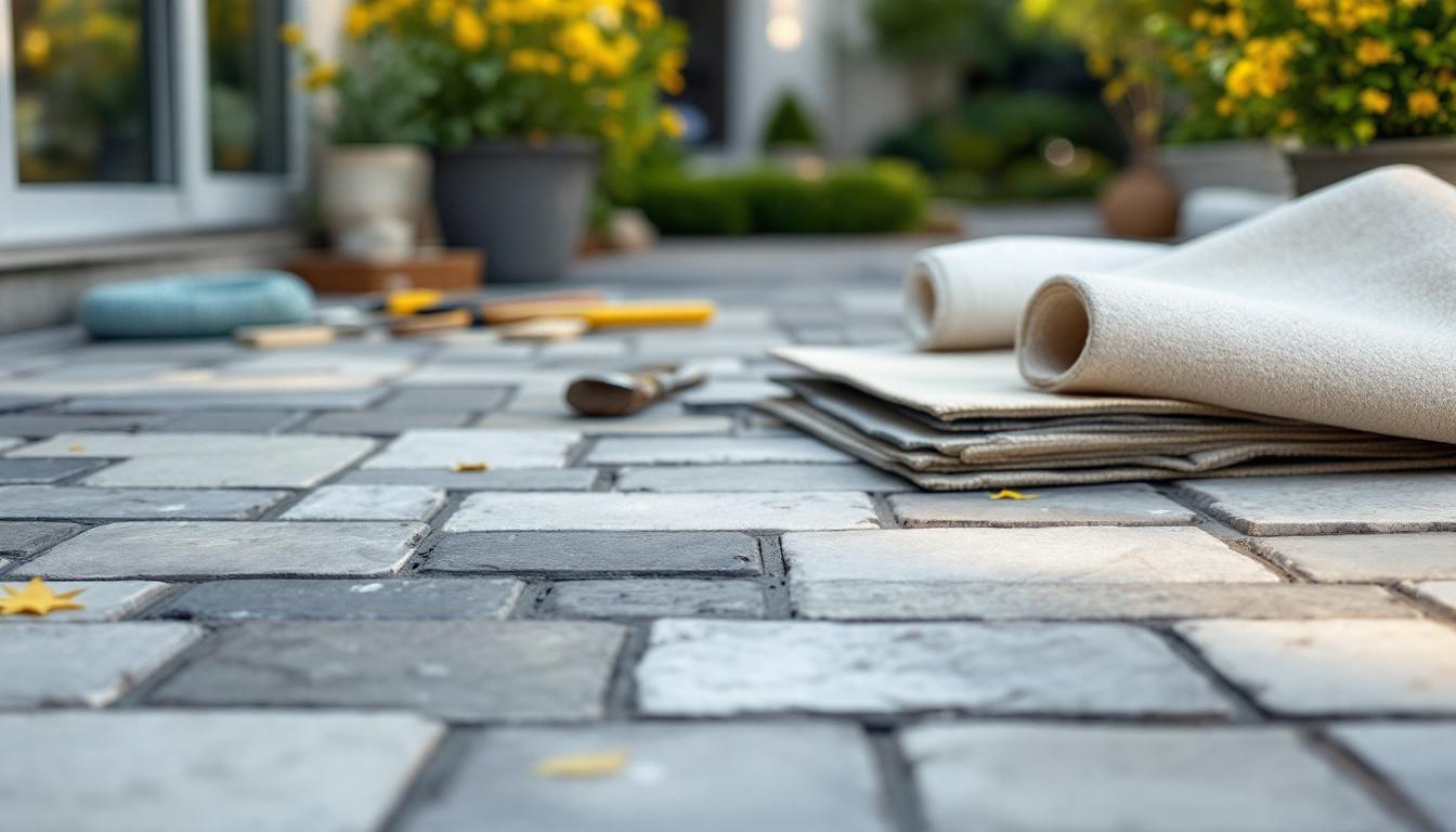 Terrasse en moquette de pierre : esthétique et durabilité à découvrir