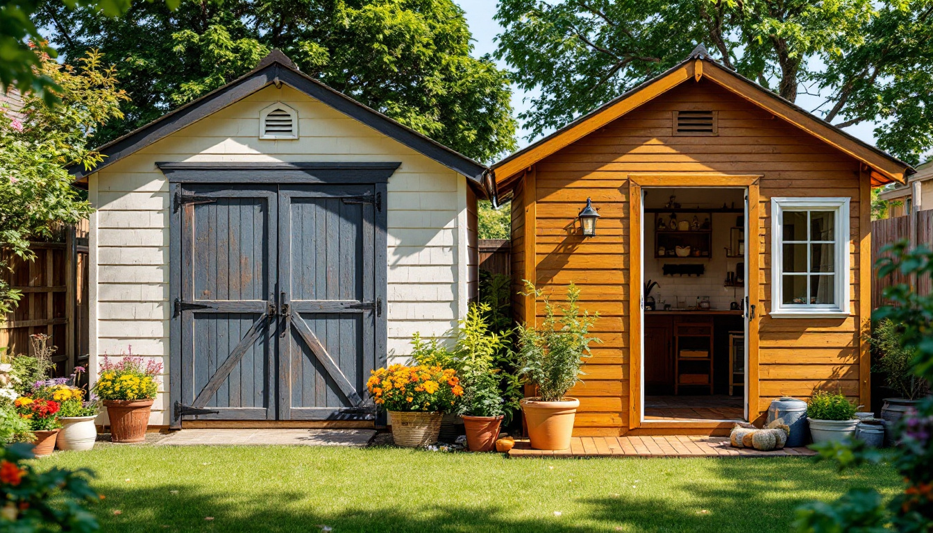Cabane de jardin prix : comparez les options et économisez !