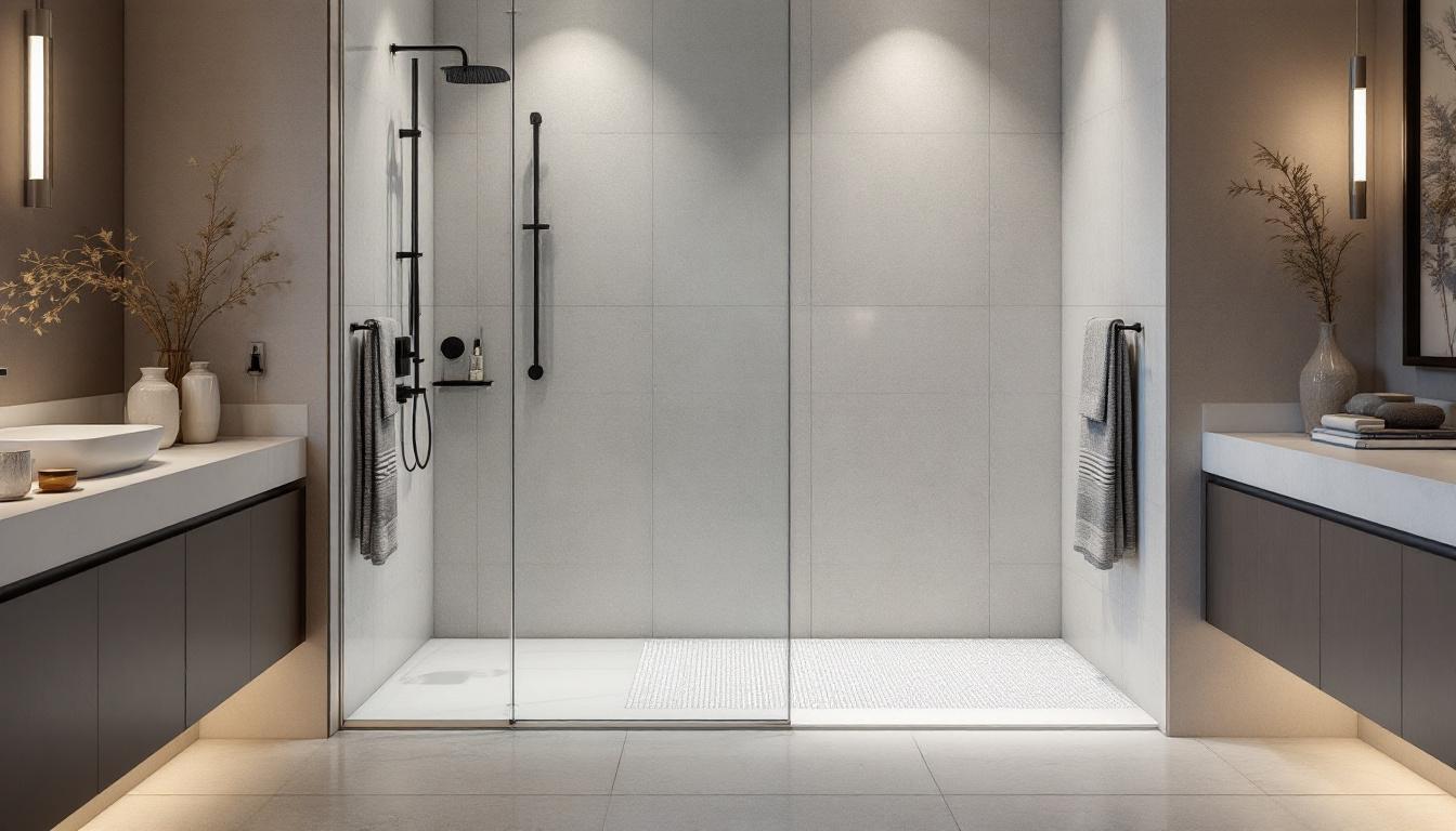 Carrelage sol douche italienne antidérapant : sécurité et style assurés