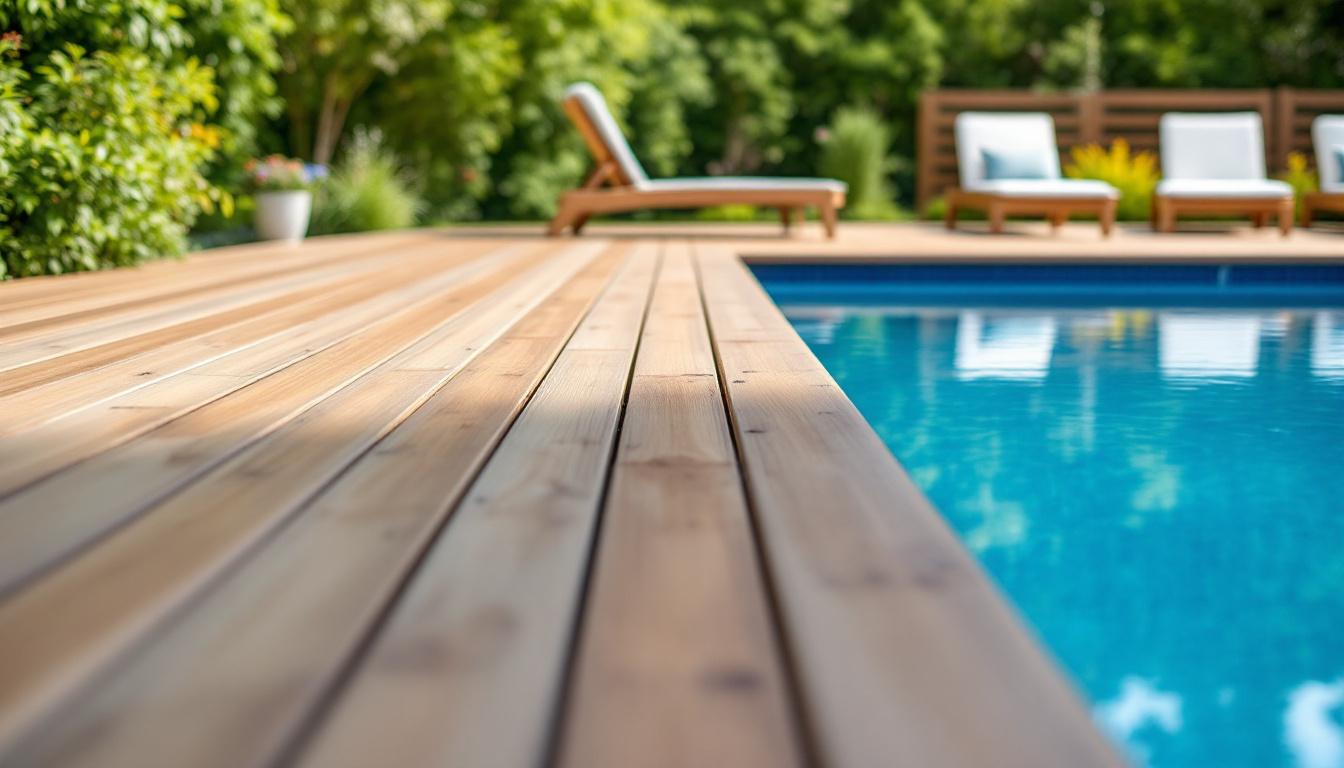 Contour piscine bois : choisissez l'Ipé pour esthétisme et sécurité