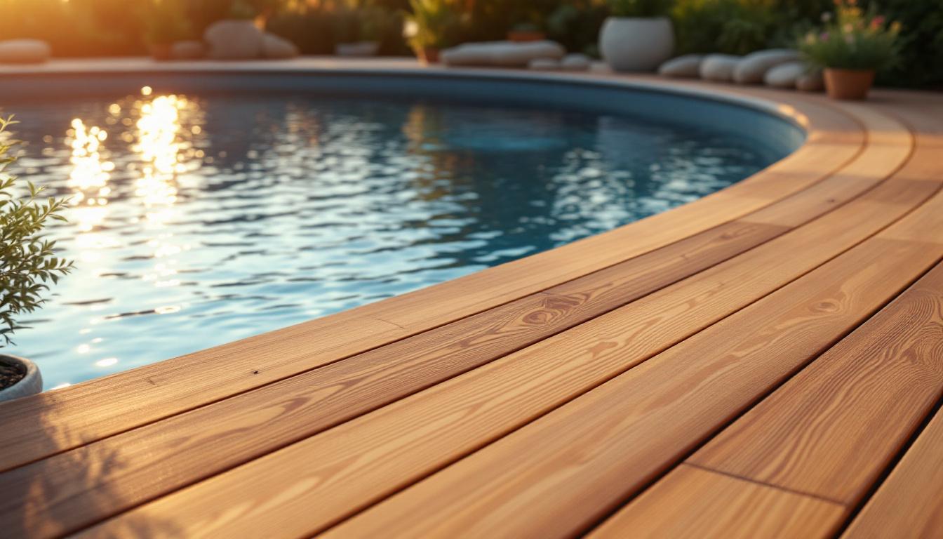 Contour piscine bois : choisissez l'Ipé pour esthétisme et sécurité