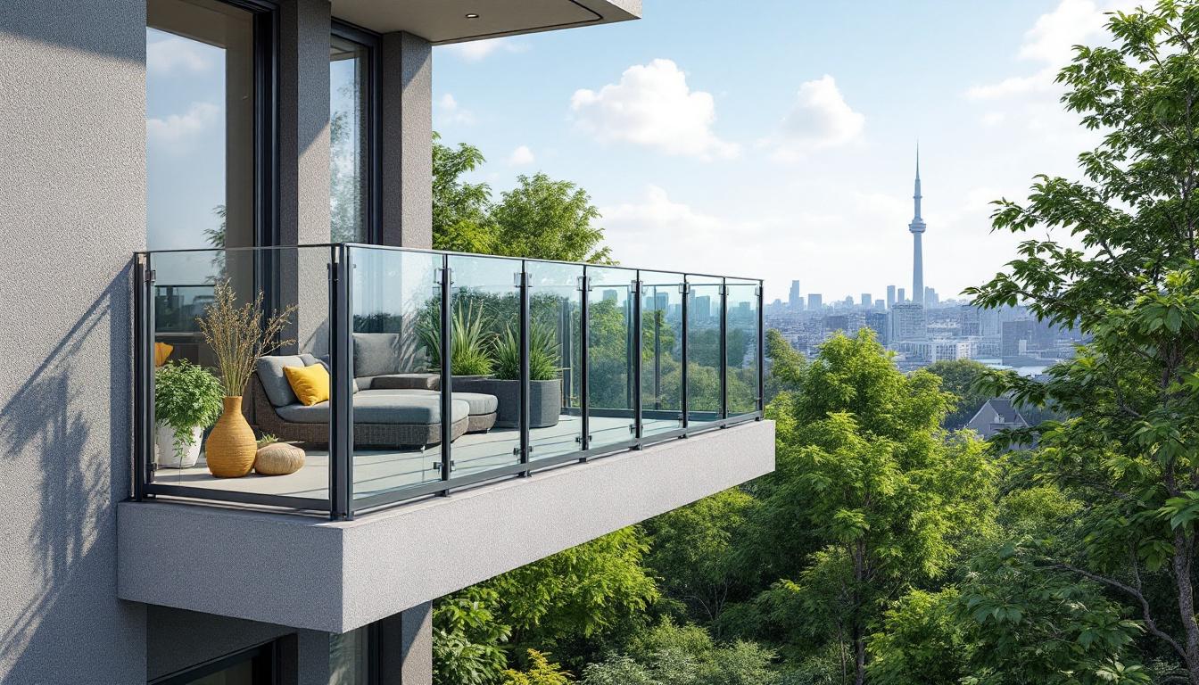 Garde corps verre alu : sécurité et style pour votre espace