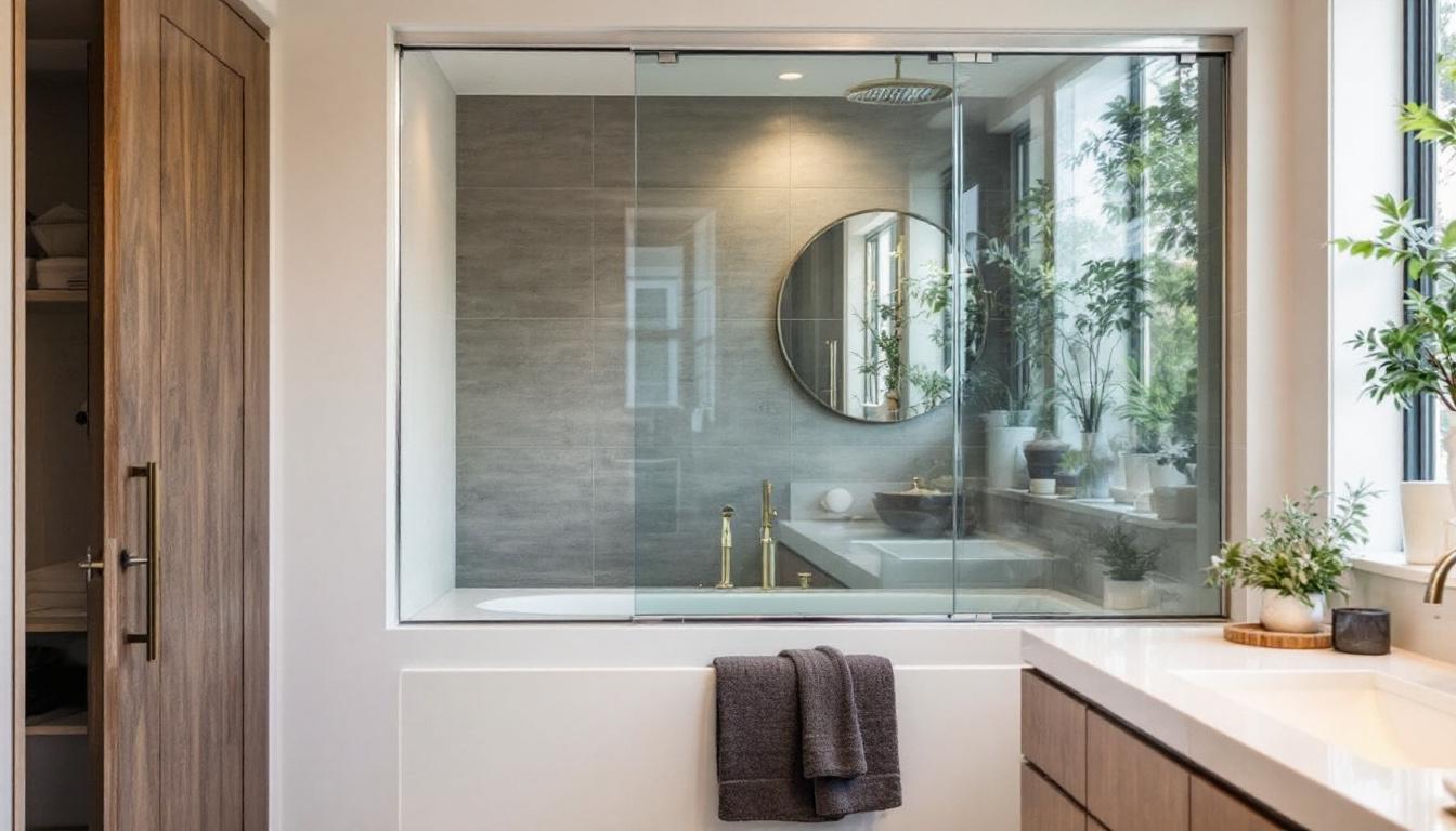 Pare baignoire coulissant : astuces pour un espace optimisé