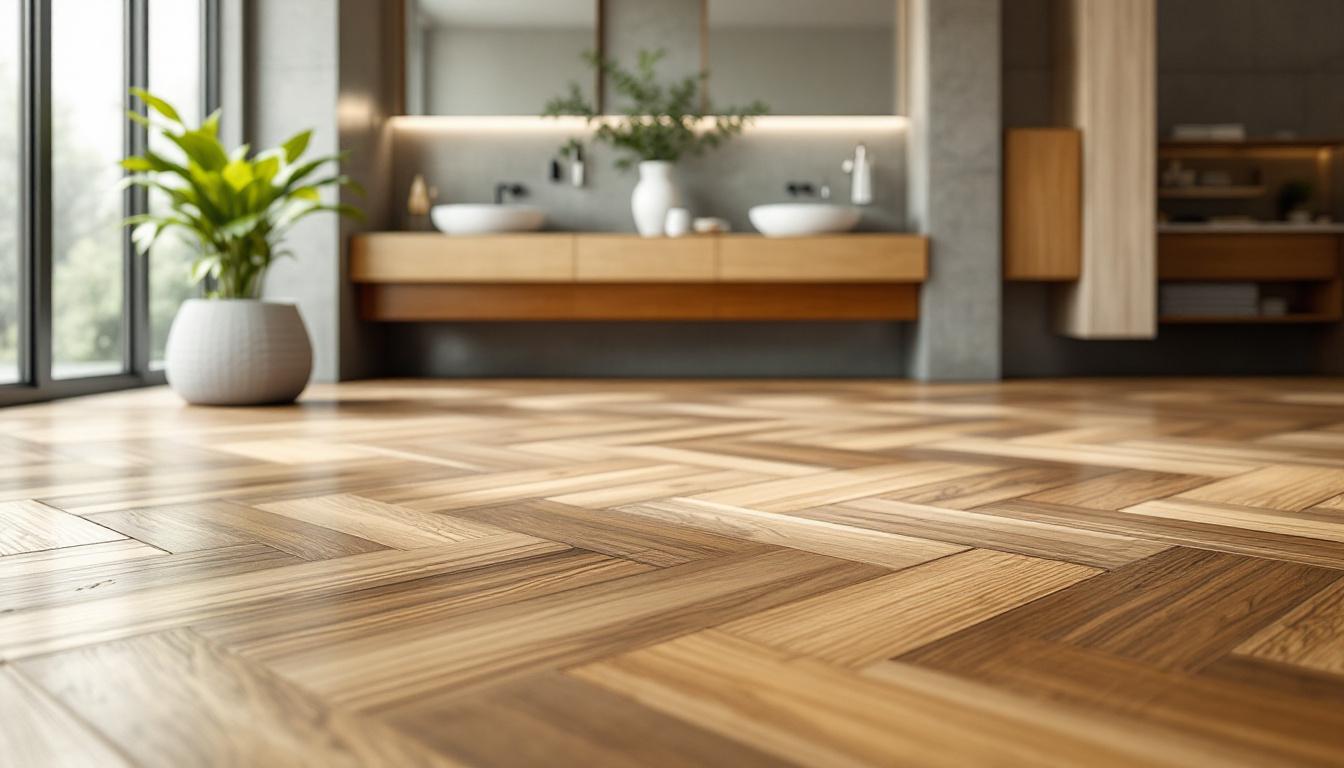 Parquet massif salle de bain : optez pour une solution durable