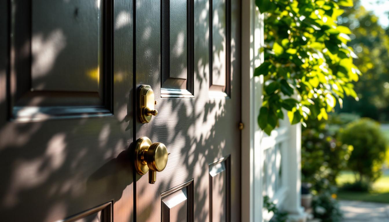 Peinture porte bois : optez pour une finition satinée durable