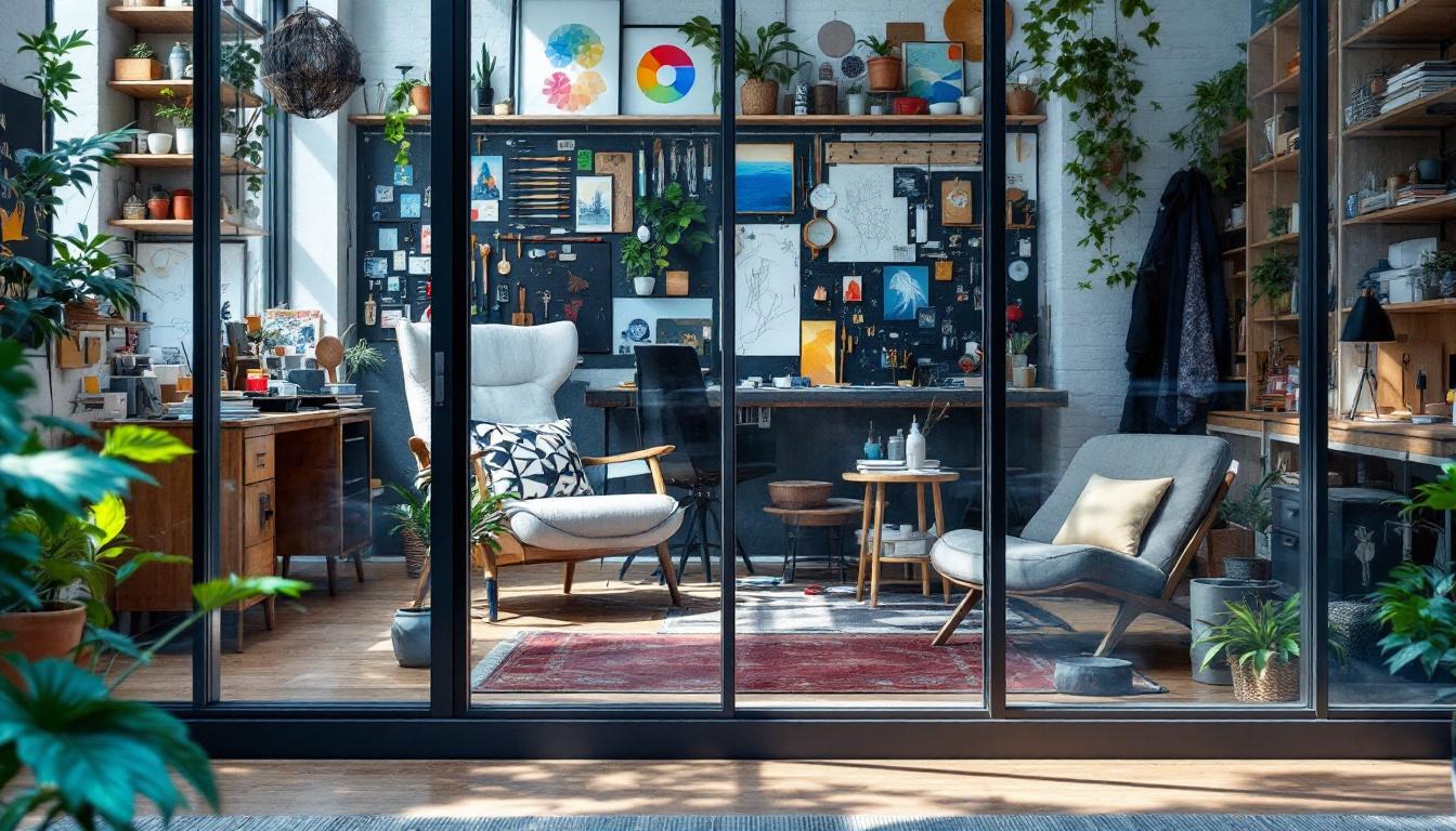 Porte verrière atelier : personnalisez votre espace avec style