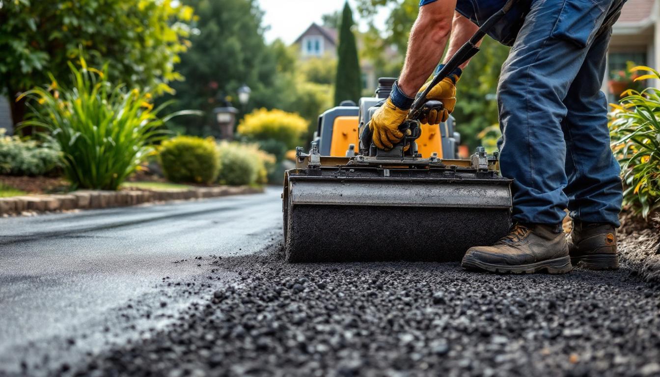 Prix allée carrossable goudron : budget et astuces pour réussir