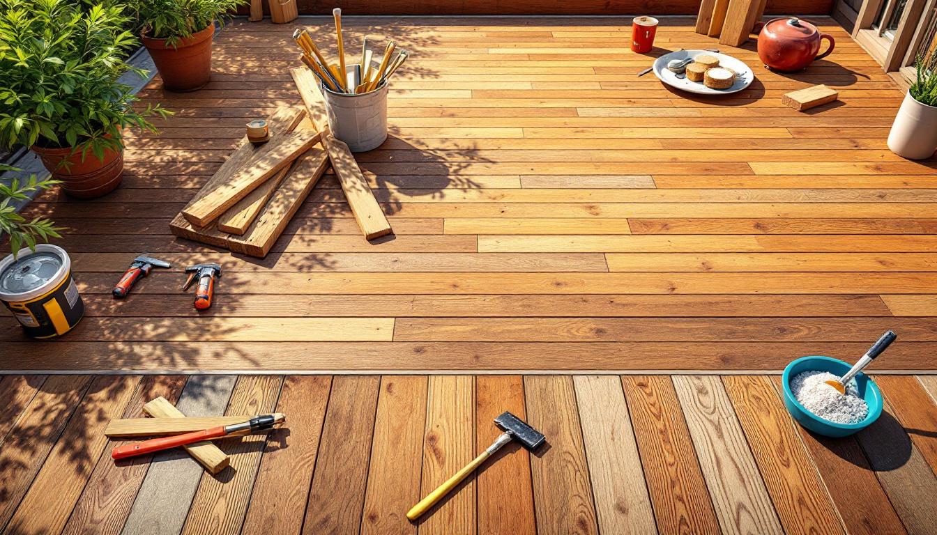 Prix terrasse composite 40m2 : comparez les coûts et options disponibles