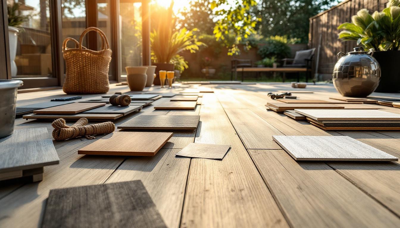 Prix terrasse composite 40m2 : comparez les coûts et options disponibles