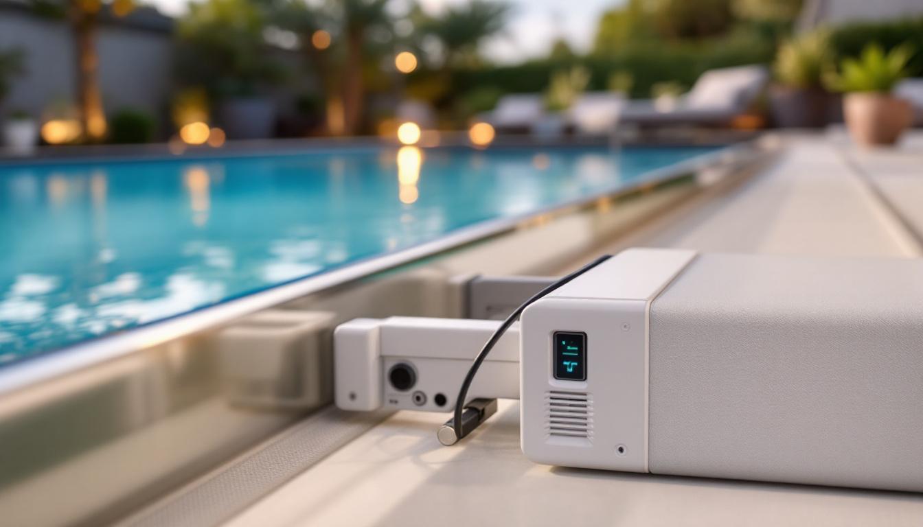 Rideau piscine électrique : sécurité et confort à portée de main