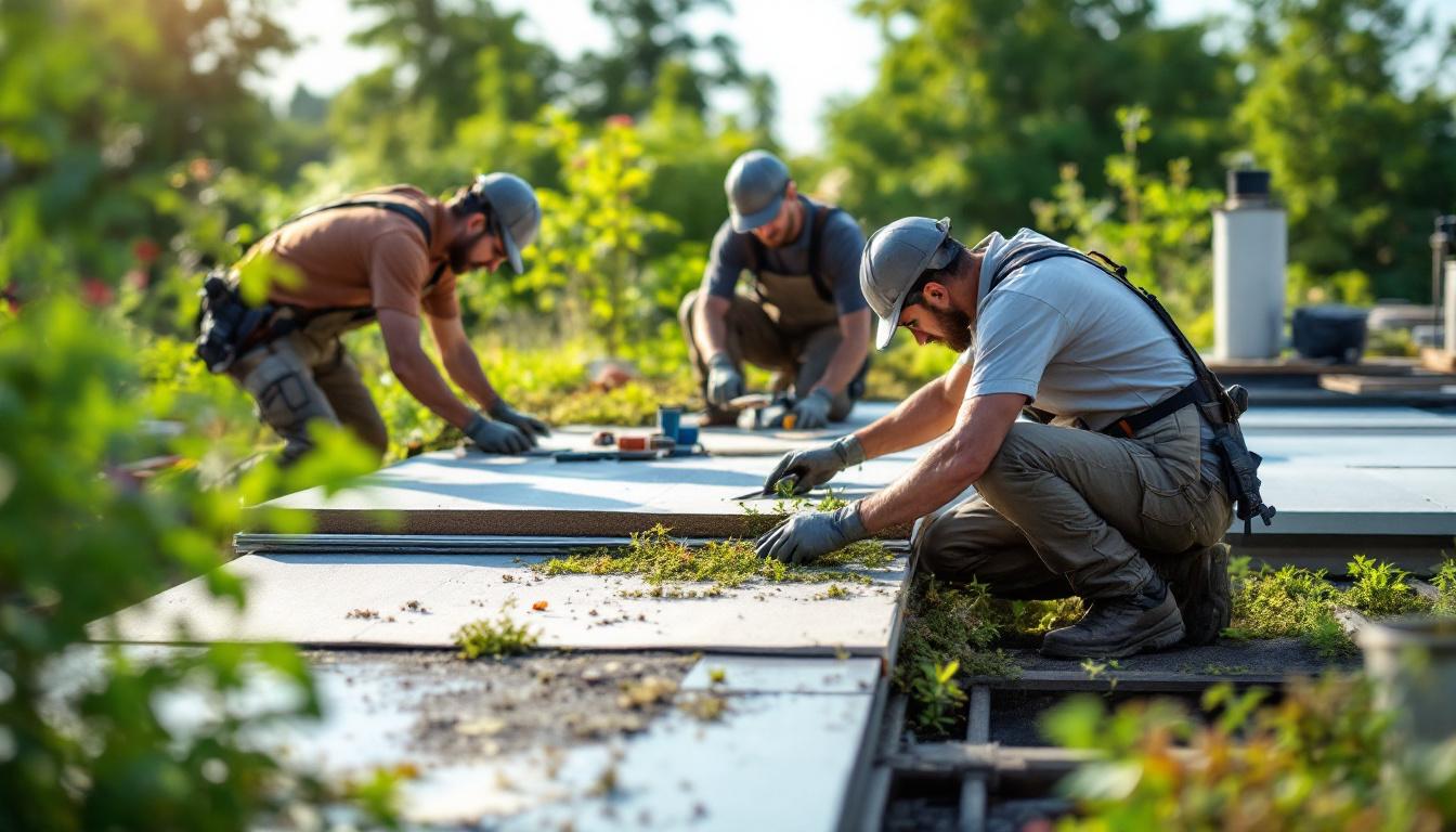 Toiture plate végétalisée : avantages et solutions sur mesure